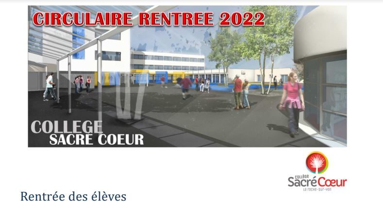 Circulaire de rentrée 2022