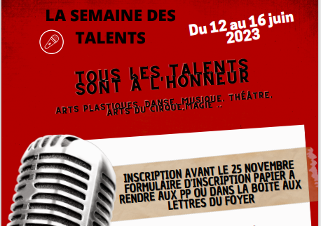 La semaine des talents